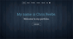 Desktop Screenshot of chrisreebe.com