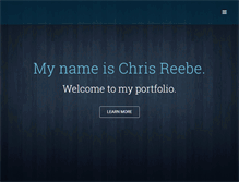 Tablet Screenshot of chrisreebe.com